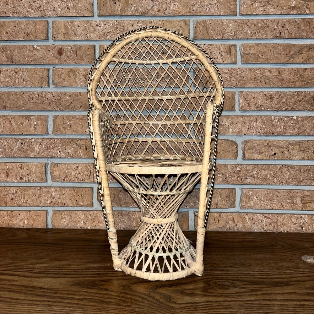 Vintage Mini Peacock Chair